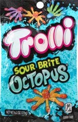 Trolli Octopus Sour Brite Gummi Candy 6.3 oz