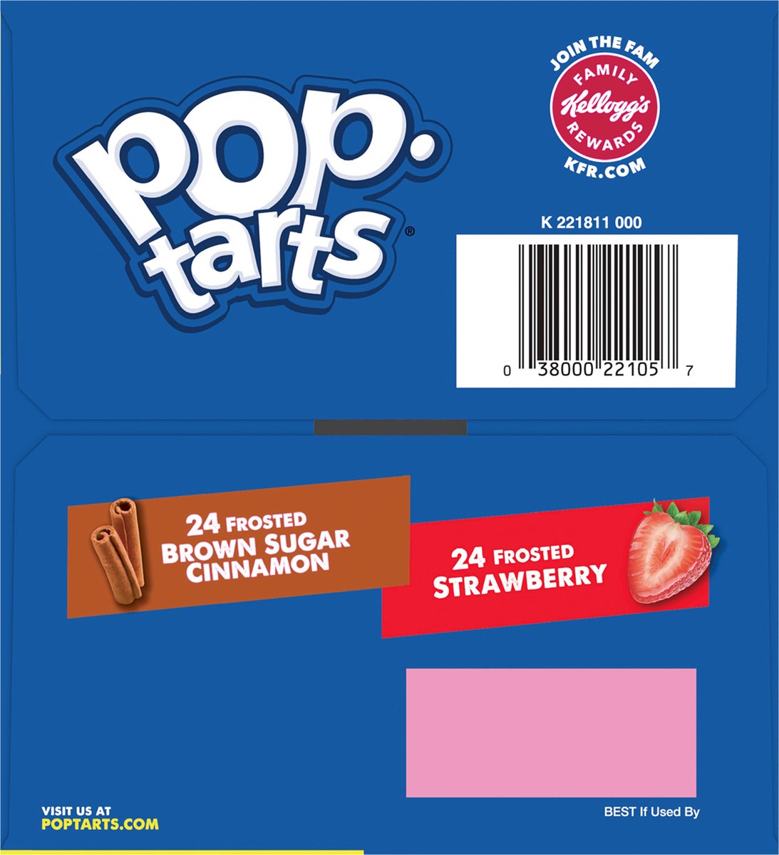slide 2 of 14, Pop-Tarts Toaster Pastries, Variety Pack, 81.2 oz, 48 Count, 81.20 oz