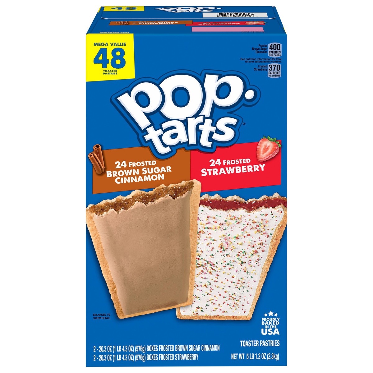 slide 1 of 14, Pop-Tarts Variety Pack Toaster Pastries, 81.20 oz
