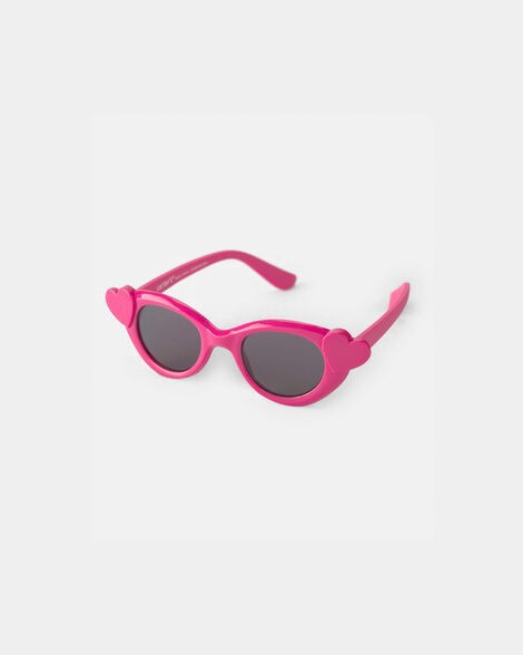 slide 1 of 1, Carter's Baby Heart Sunglasses - Pink, 1 ct