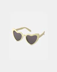 Carters Baby Heart Sunglasses - Yellow Yellow 0-24