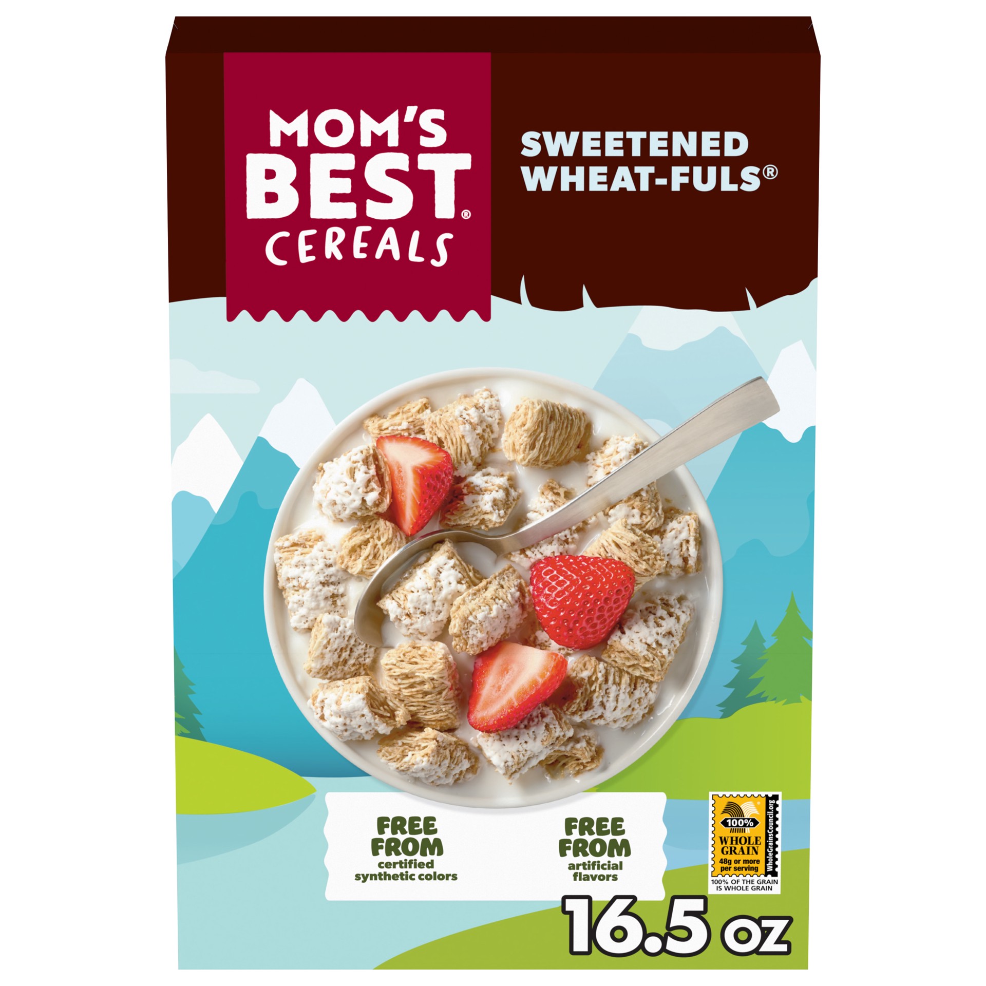 slide 1 of 5, 1/16.50 Naturals Sweetened Wheat-Fuls, 16.5 oz