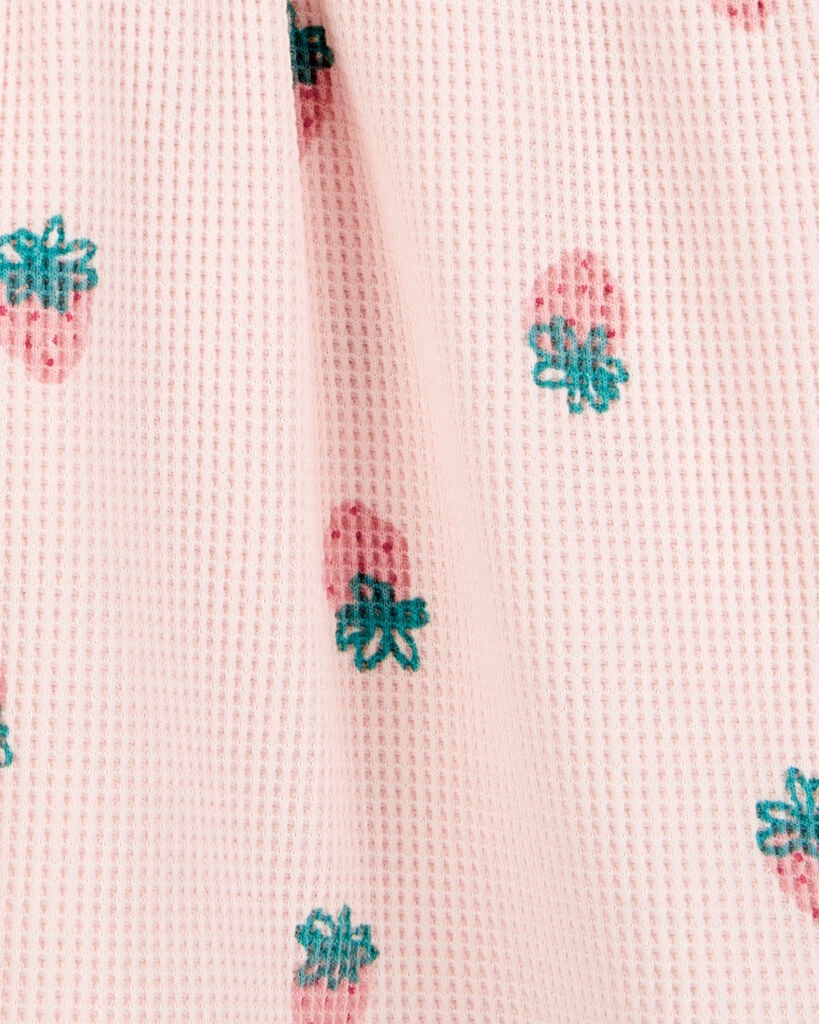 slide 2 of 4, Carter's Baby Strawberry Thermal Dress Pink 12M, 1 ct