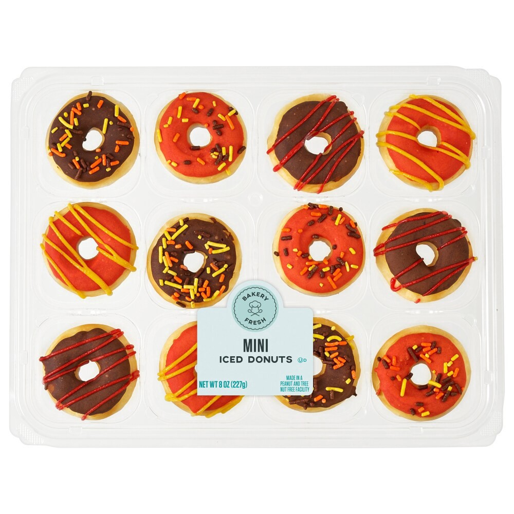 slide 2 of 5, Bakery Fresh Fall Assorted Mini Donuts, 8 oz