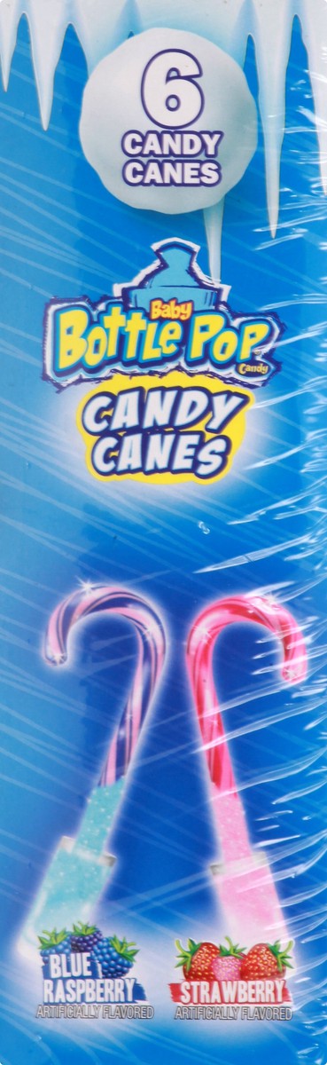 slide 2 of 13, Baby Bottle Pop Topps Candy Cane Candy, 1 ct