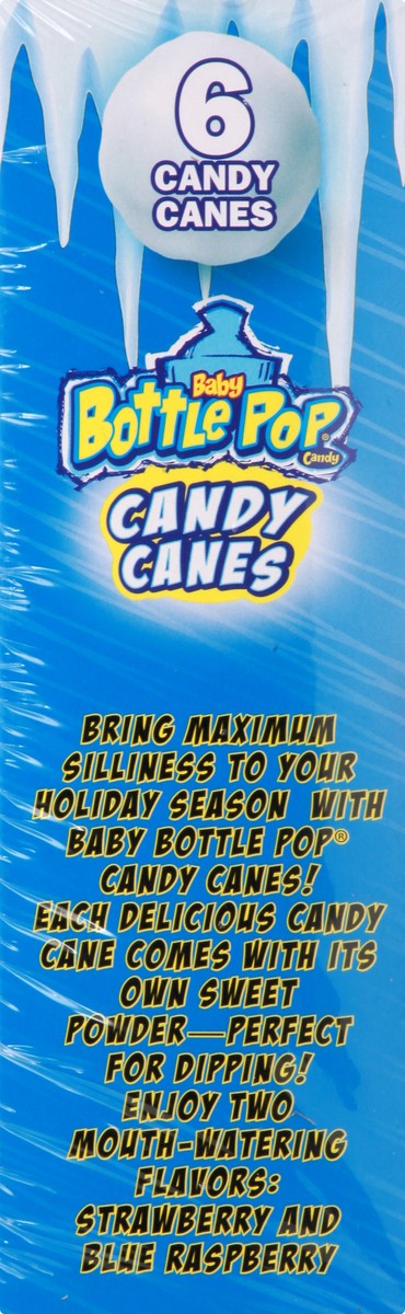 slide 11 of 13, Baby Bottle Pop Topps Candy Cane Candy, 1 ct