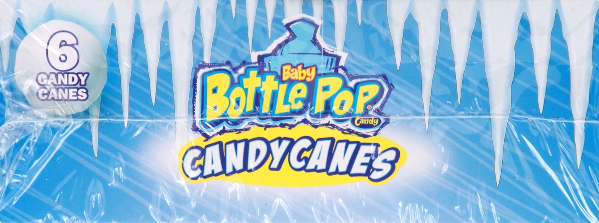 slide 3 of 13, Baby Bottle Pop Topps Candy Cane Candy, 1 ct