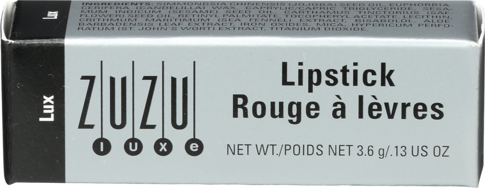 slide 1 of 1, Zuzu Luxe Lipstick - Lux, 14 oz