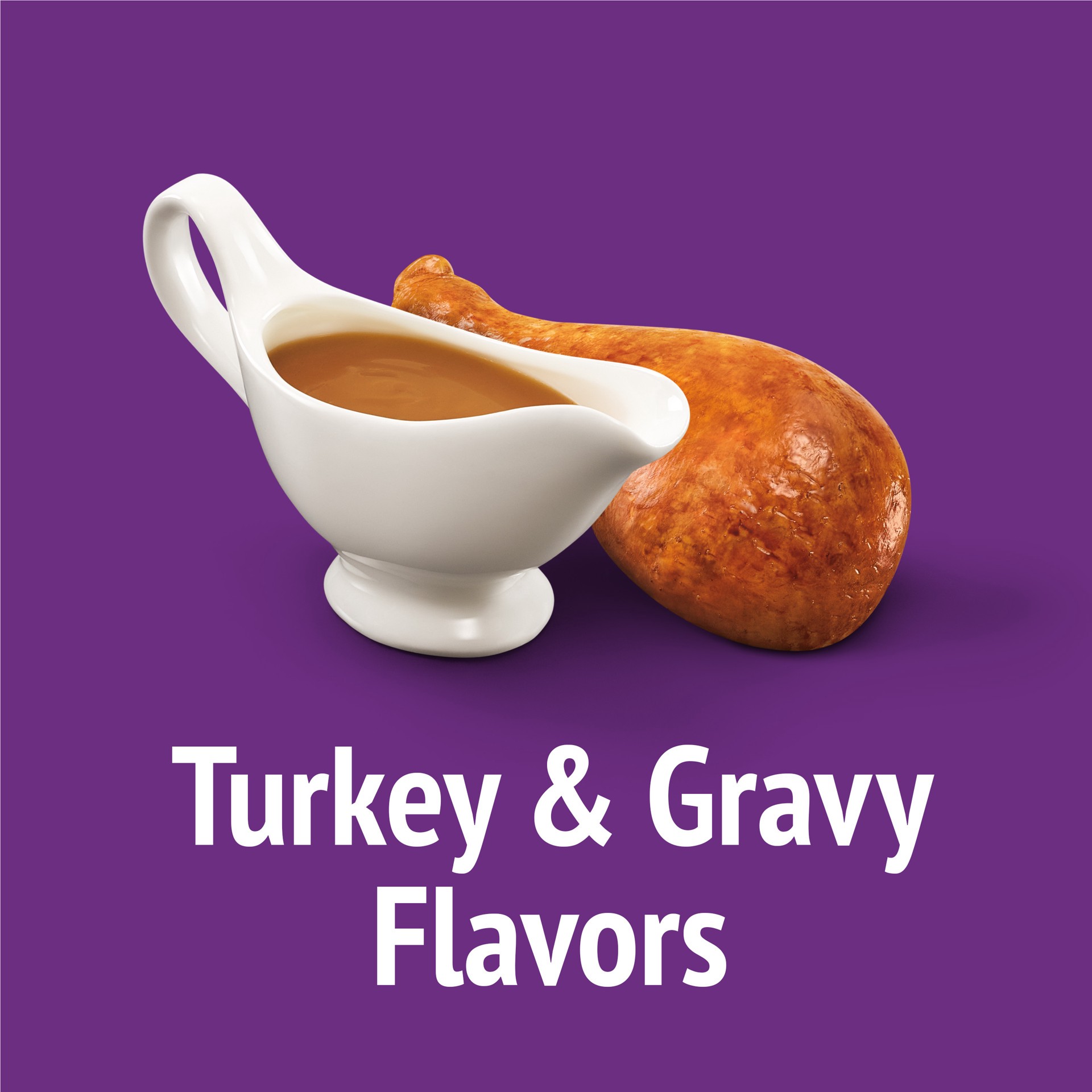 slide 4 of 9, Purina Friskies Cat Treats, Party Mix Gravy-licious Crunch Turkey and Gravy Flavors, 6 oz