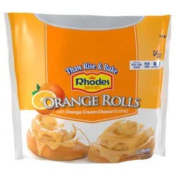 Rhodes Bake-N-Serv Rhodes Orange Rolls with Orange Cream Cheese Frosting 12 ea