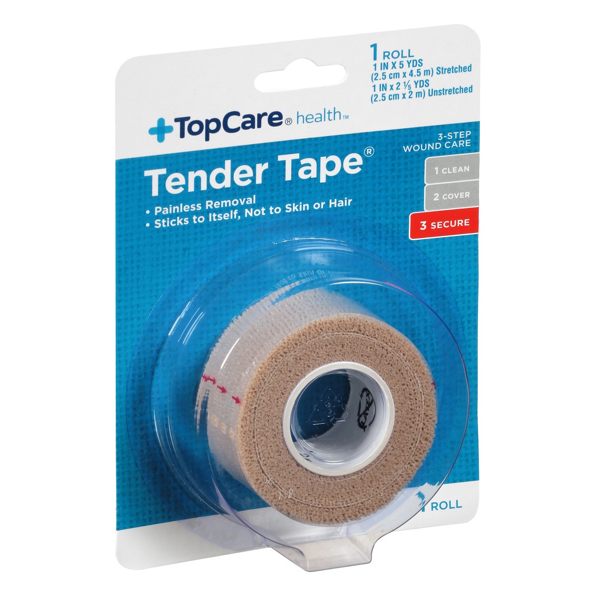 slide 6 of 9, TopCare Health Tender Tape 1 ea, 1 ct