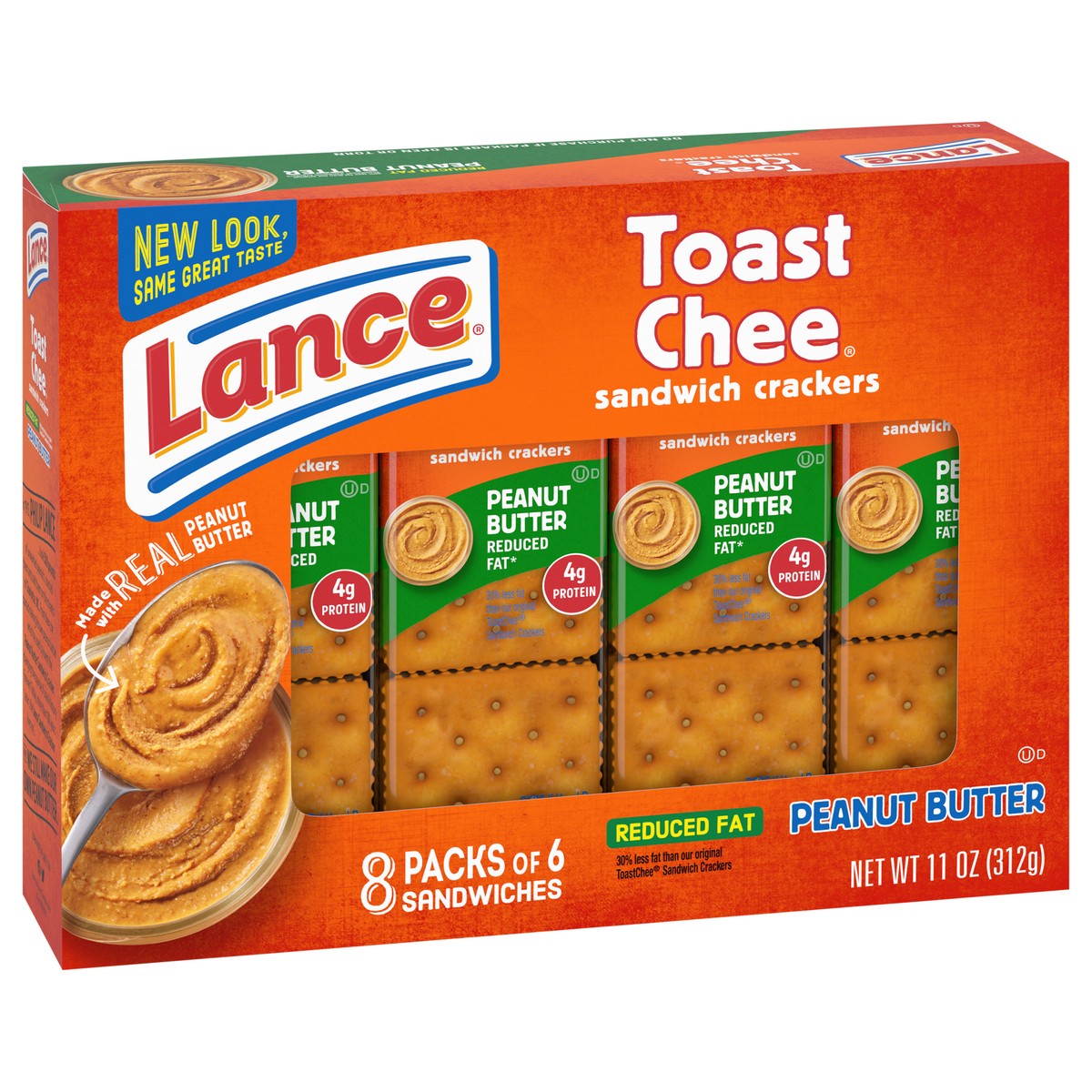 slide 5 of 11, Lance Sandwich Crackers, 11 oz