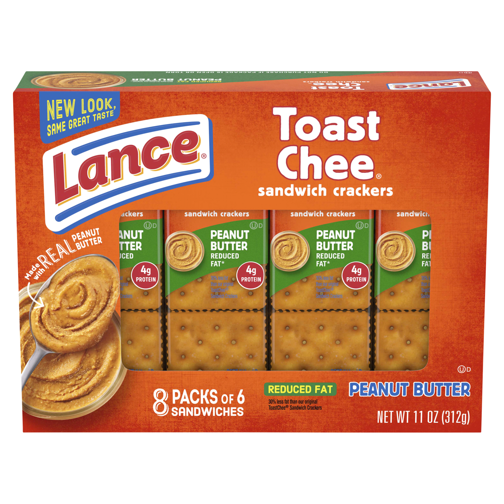 slide 1 of 11, Lance Sandwich Crackers, 11 oz