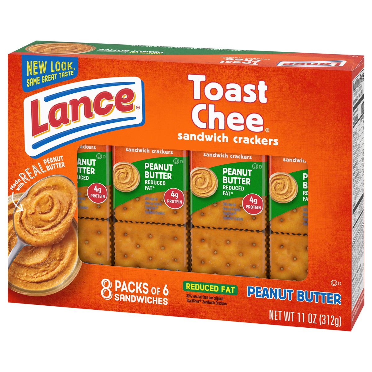 slide 4 of 11, Lance Sandwich Crackers, 11 oz