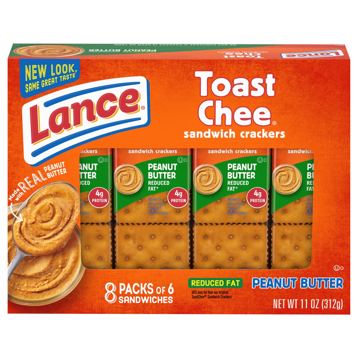 slide 4 of 11, Lance Sandwich Crackers, 11 oz