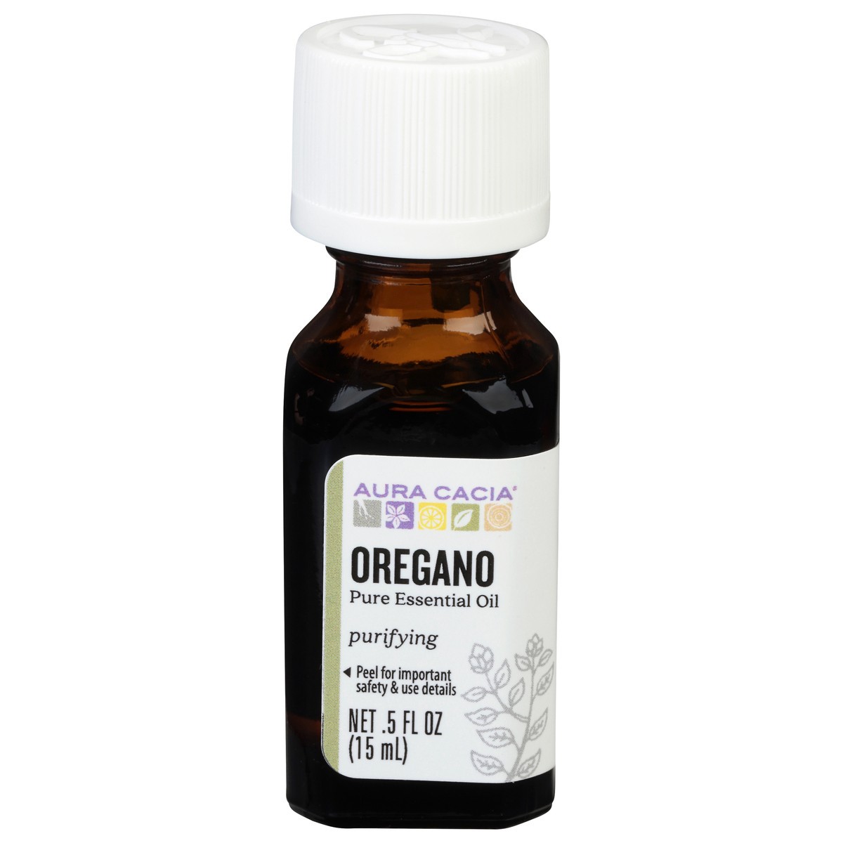 slide 1 of 1, Aura Cacia Oregano Essential Oil, 0.5 fl oz