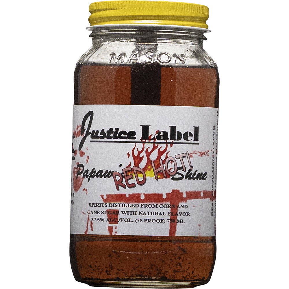 slide 1 of 1, Justice Label Red Hot Shine, 750 ml