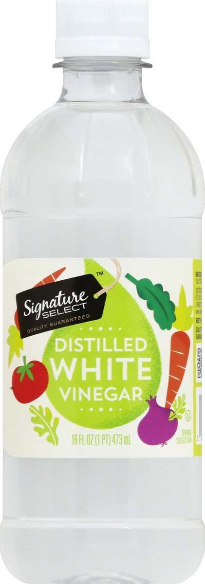 slide 2 of 2, Signature Select Distilled White Vinegar 16 fl oz, 16 fl oz