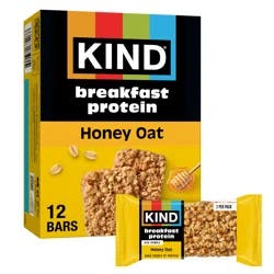 KIND Honey Oat Breakfast Protein Bar - 6 ct / 1.76 oz