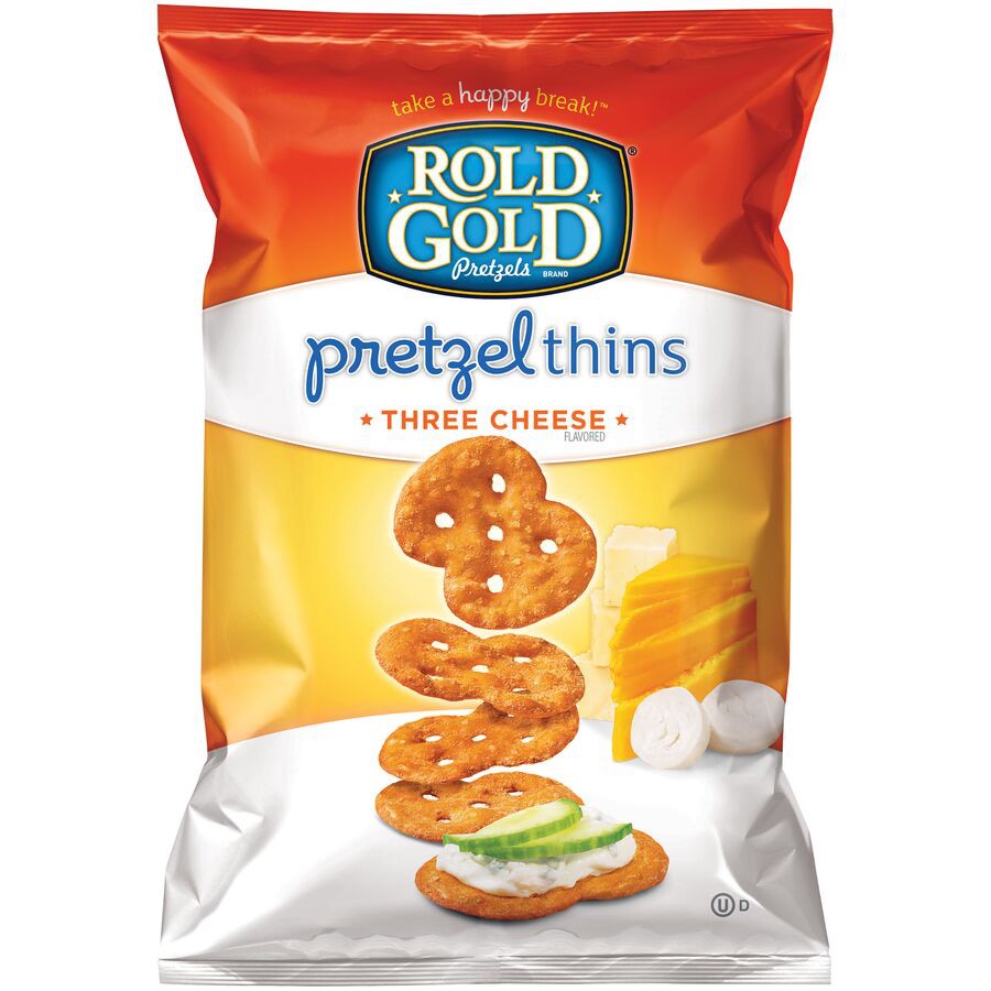 slide 1 of 1, Rold Gold Pretzel Thins 3 oz, 3 oz