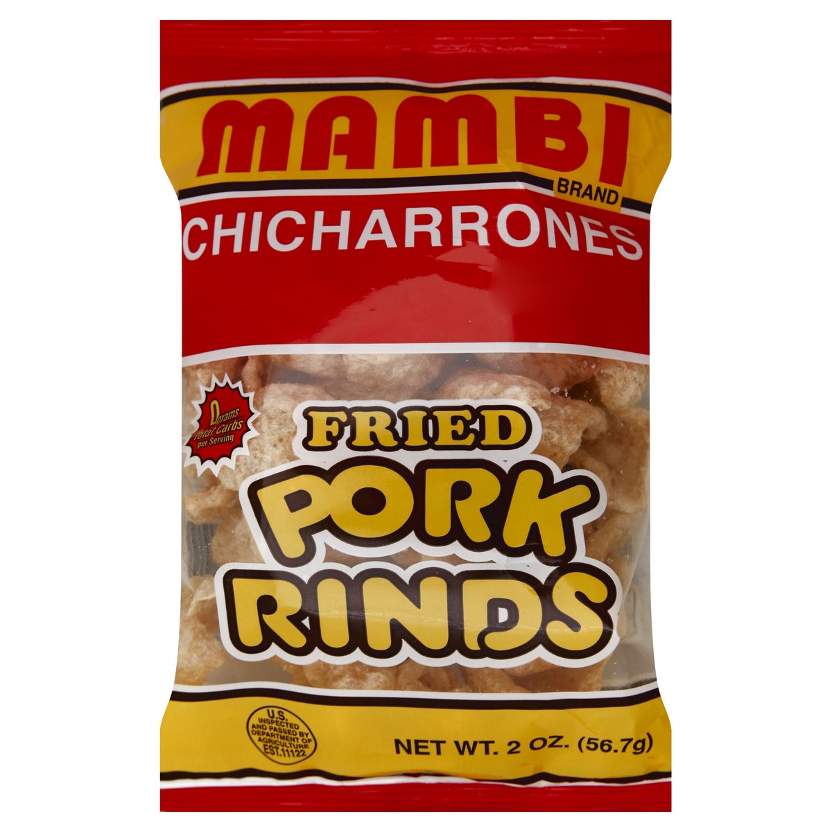 slide 4 of 6, Mambi Pork Rinds 4 oz, 4 oz