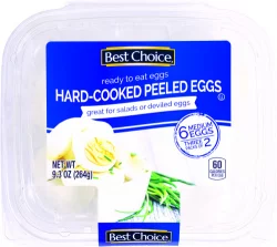 Best Choice Hard-Cooked Peeled Eggs