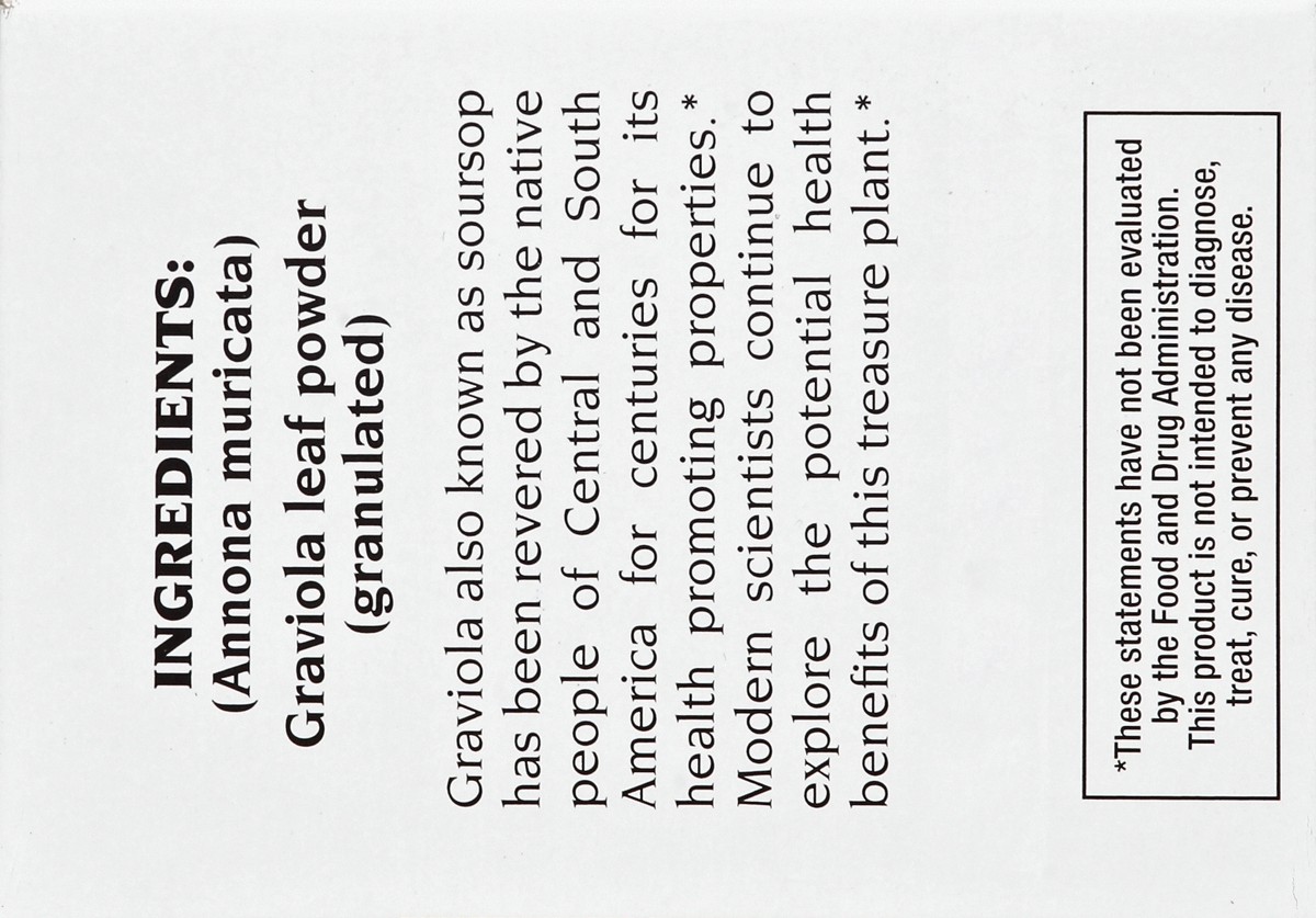 slide 4 of 5, Bio Nutrition Inc Tea Graviola - 30 ct, 30 ct