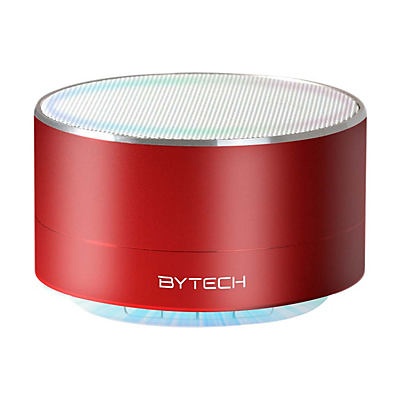 slide 1 of 1, Bytech Bluetooth Chrome Light Up Speaker, 1 ct