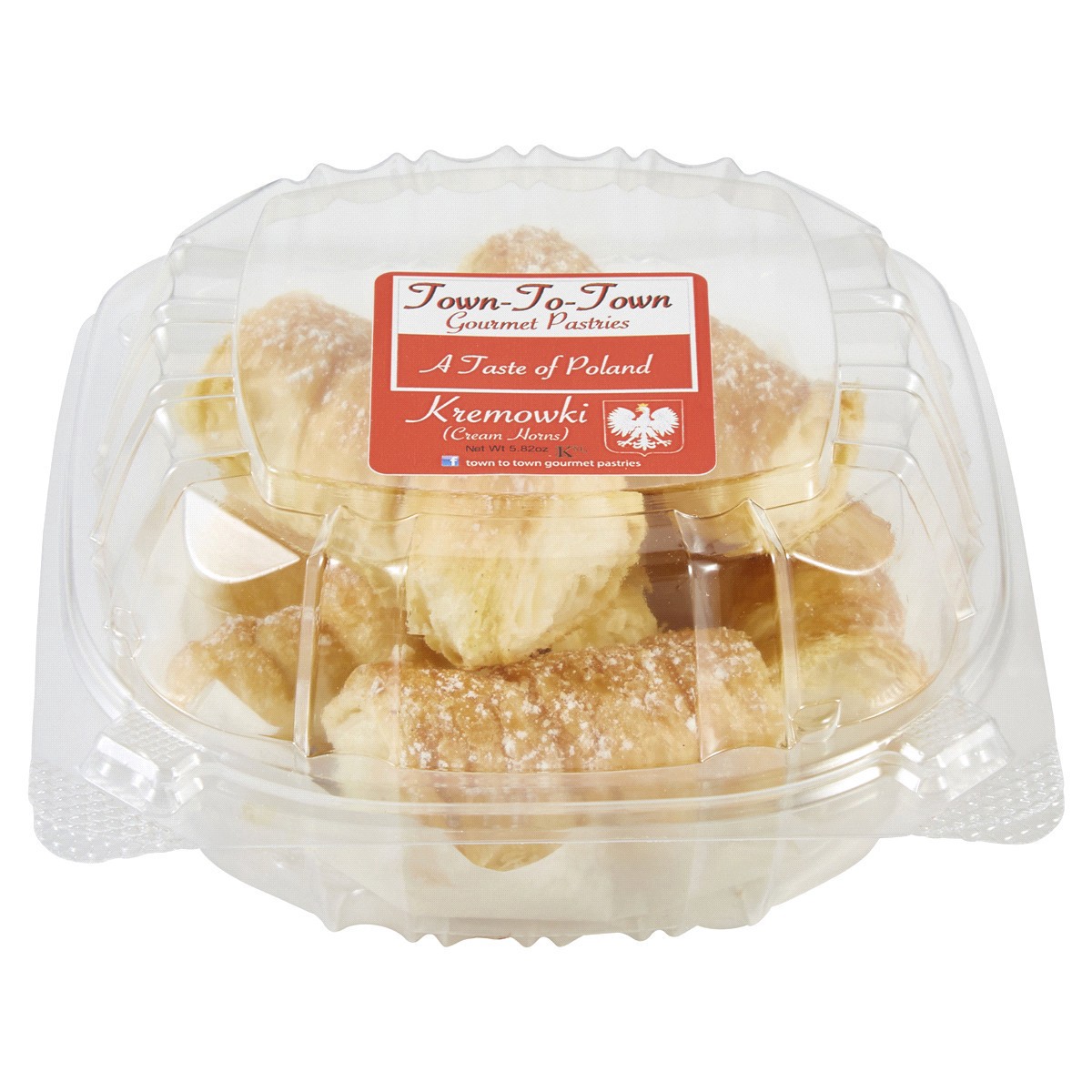 slide 9 of 9, OTHER-NATIONAL Town to Town Mini Cream Horns - 6.15 oz, 6.15 oz