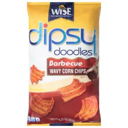 Wise Dipsy Doodles Wavy Barbecue Corn Chips 9.25 oz