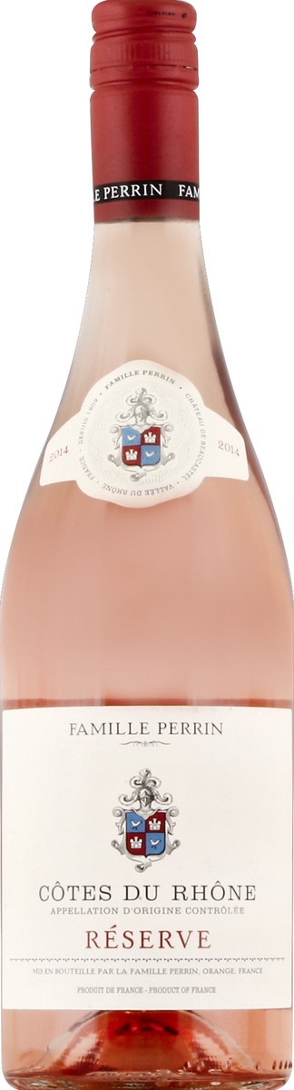 slide 1 of 3, Famille Perrin Rose Wine 750 ml, 750 ml