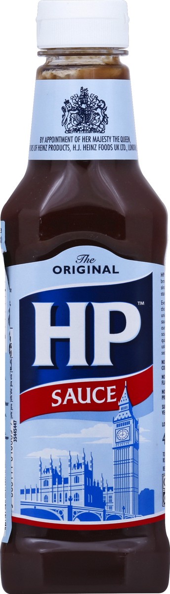 slide 1 of 3, HP Sauce 15 oz, 15 oz