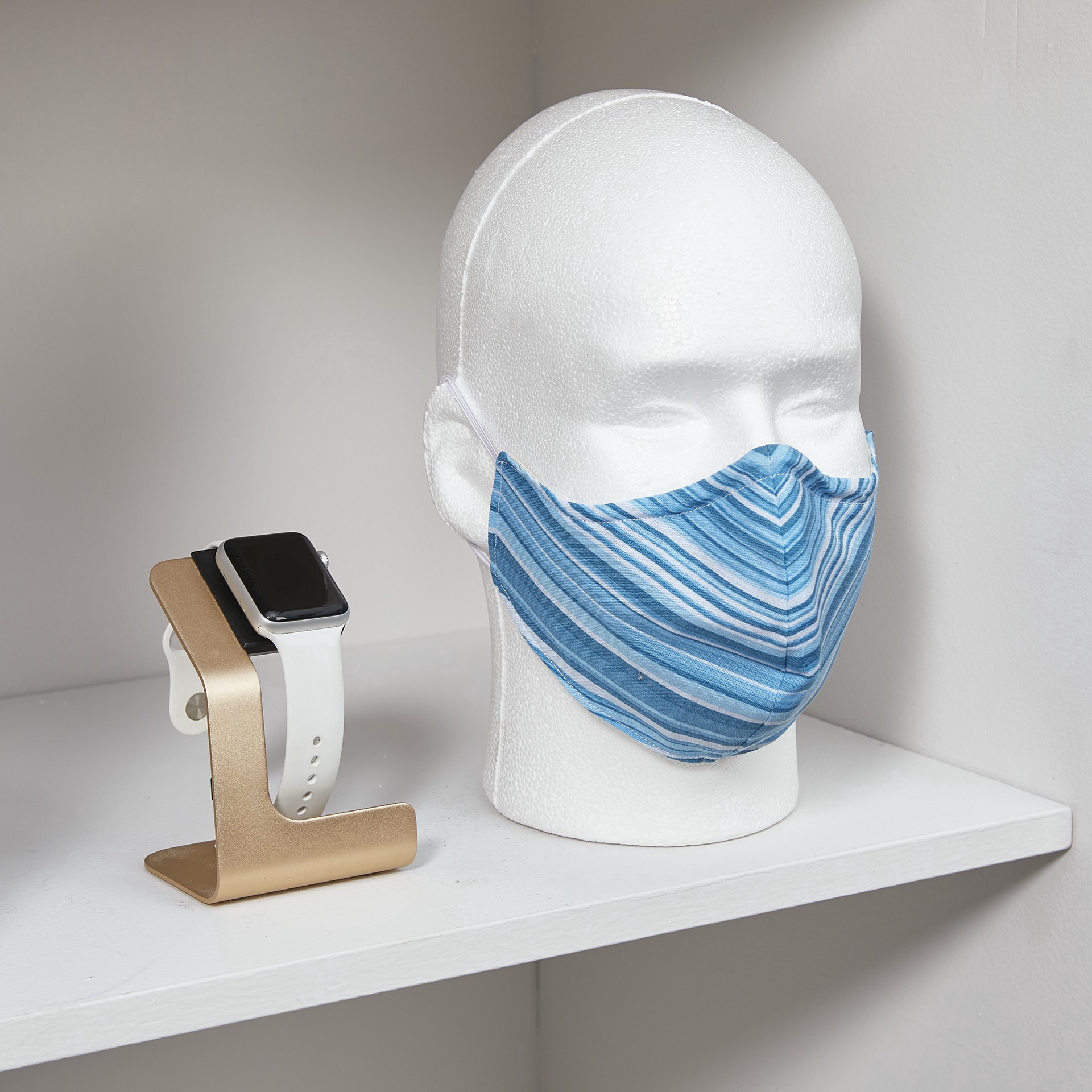 slide 2 of 7, Floracraft Smoothfōm Male Foam Head, 6.2 in x 8.8 in x 10.3 in