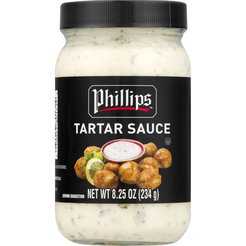 slide 1 of 6, Phillips Tartar Sauce, 8 oz