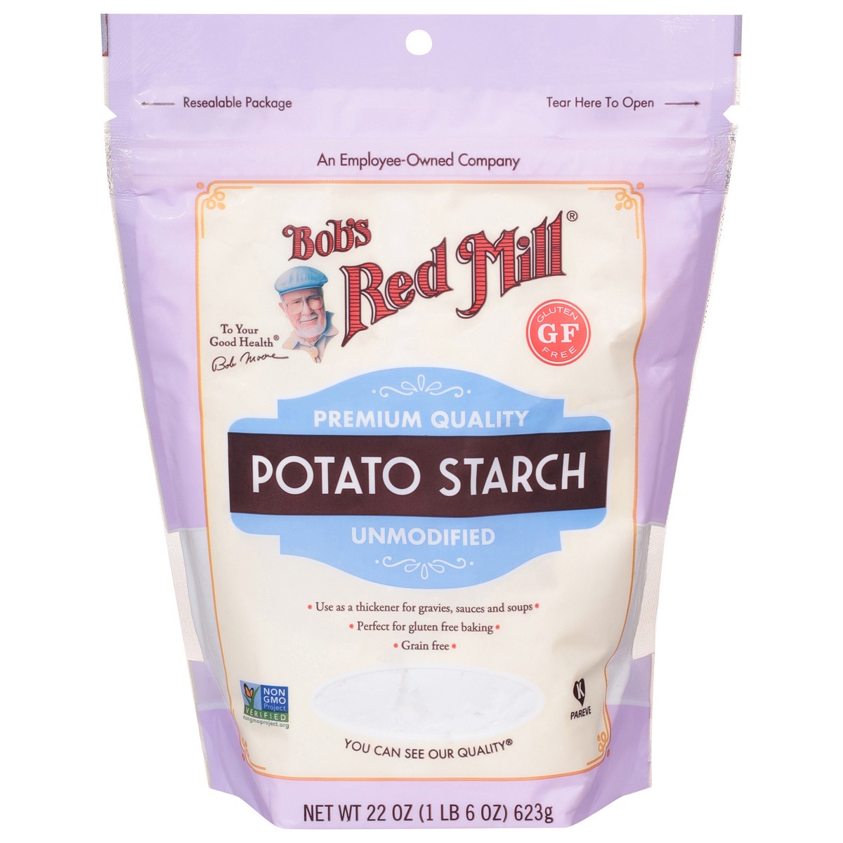 slide 1 of 9, Bob's Red Mill Potato Starch,Gf, 22 oz