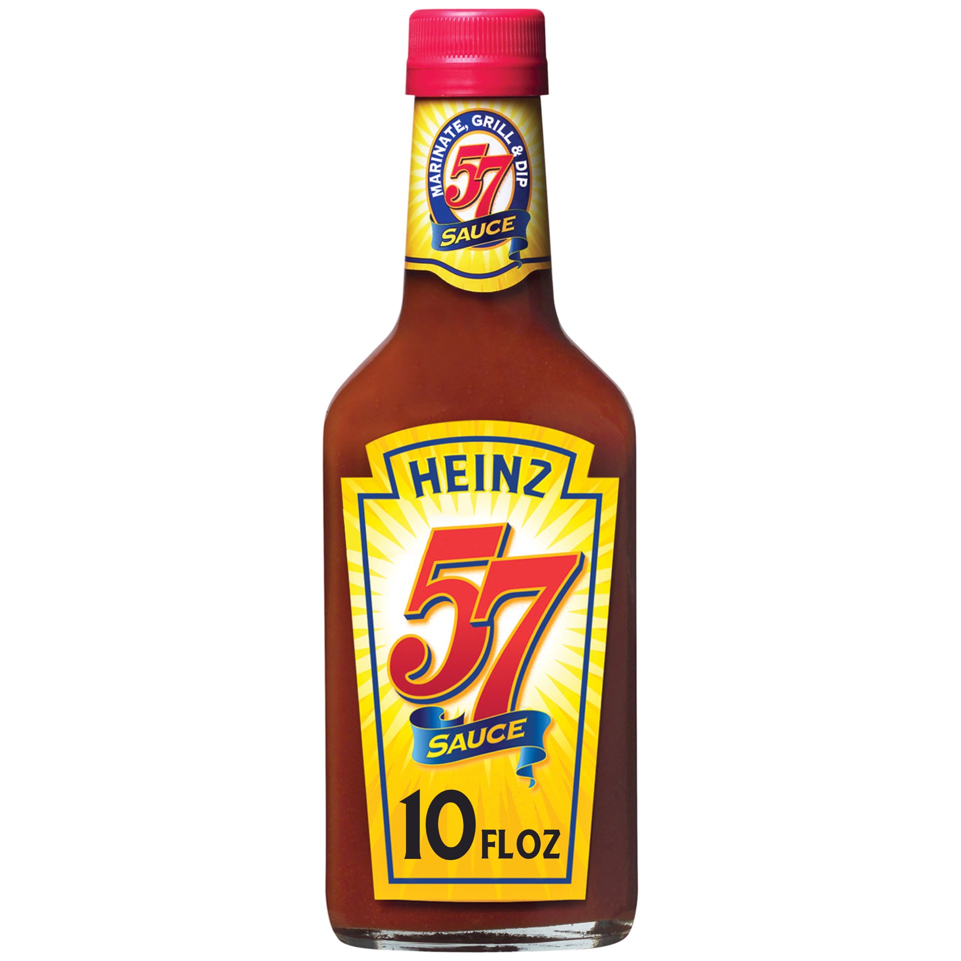 slide 1 of 3, Heinz 57 Sauce, 10 oz Bottle, 10 oz