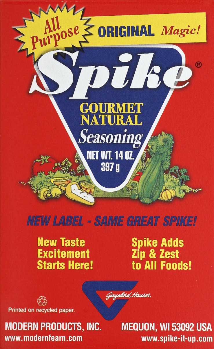 6 Modern Products Spike Gourmet Natural Seasoning Original Magic 3 Oz Each