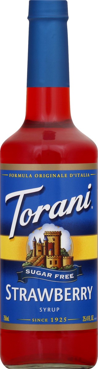 slide 3 of 13, Torani Sugar Free Strawberry Syrup 25.4 fl oz, 25.4 fl oz