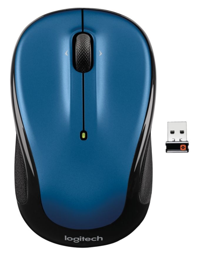 slide 2 of 4, Logitech Wireless Mouse M325-Blue, 1 ct
