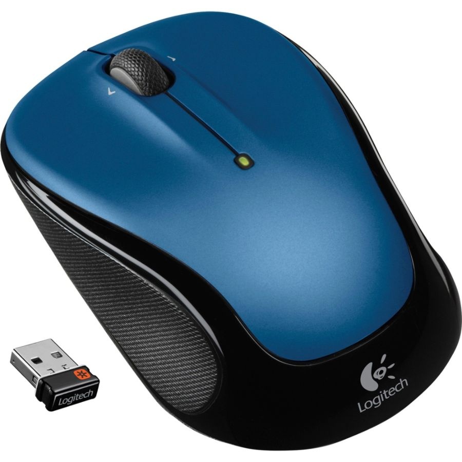 slide 3 of 4, Logitech Wireless Mouse M325-Blue, 1 ct