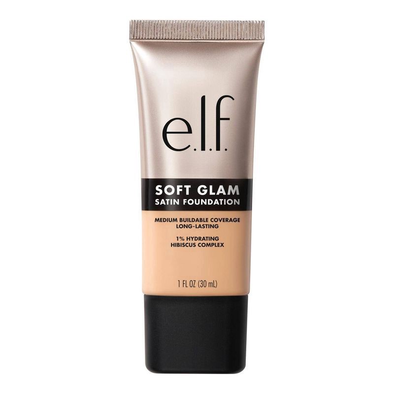 slide 6 of 12, e.l.f. Soft Glam Satin Foundation - 23 Light Cool - 1 fl oz, 1 fl oz