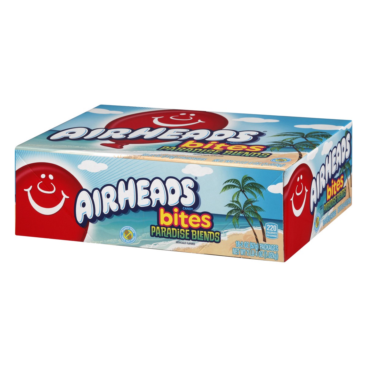 slide 10 of 10, Airheads Bites Paradise Blends, 18 ct