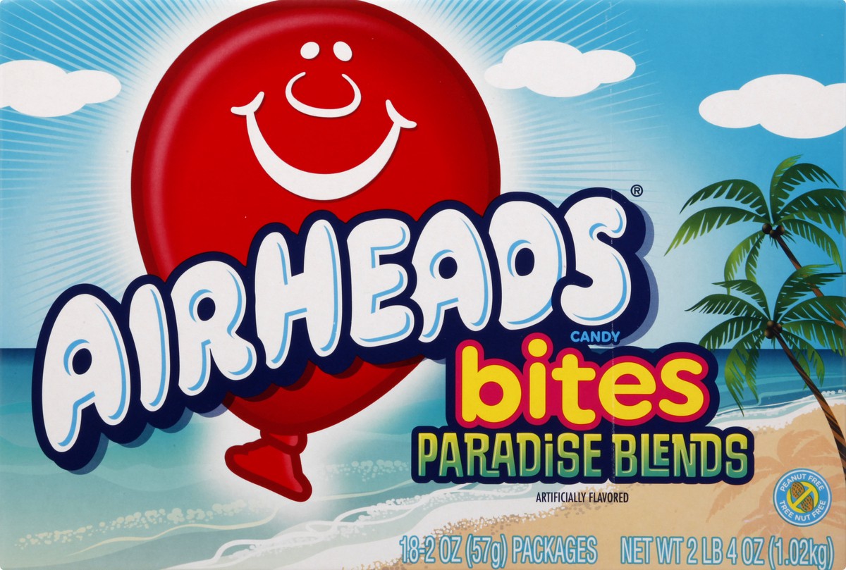 slide 6 of 10, Airheads Bites Paradise Blends, 18 ct
