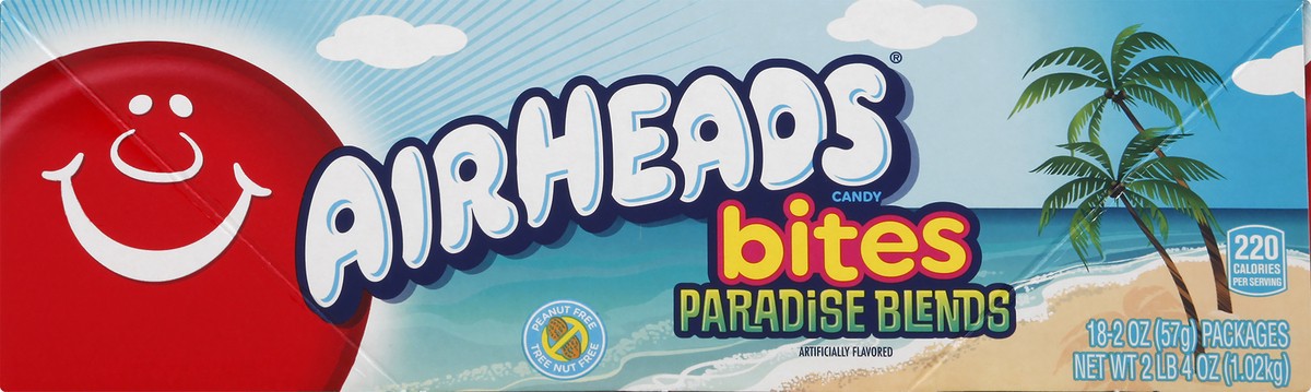 slide 3 of 10, Airheads Bites Paradise Blends, 18 ct