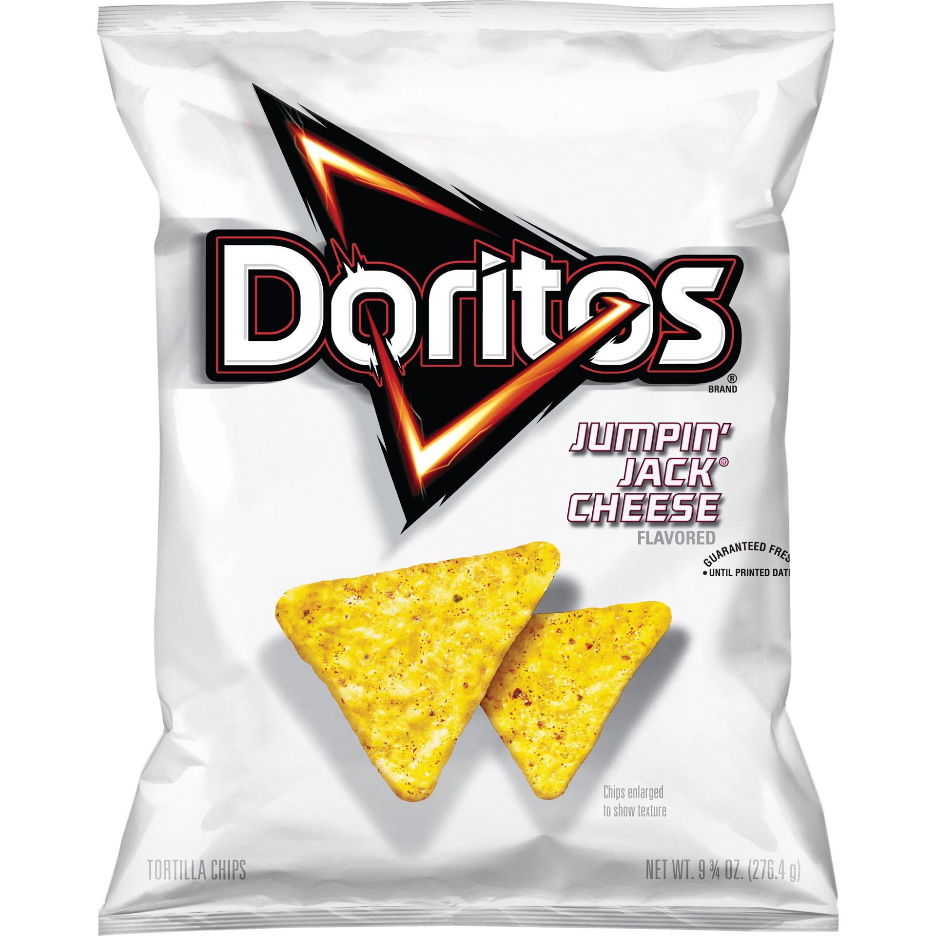 slide 1 of 5, Doritos Tortilla Chips Jumpin' Jack Cheese 9 3/4 Oz, 9.75 oz