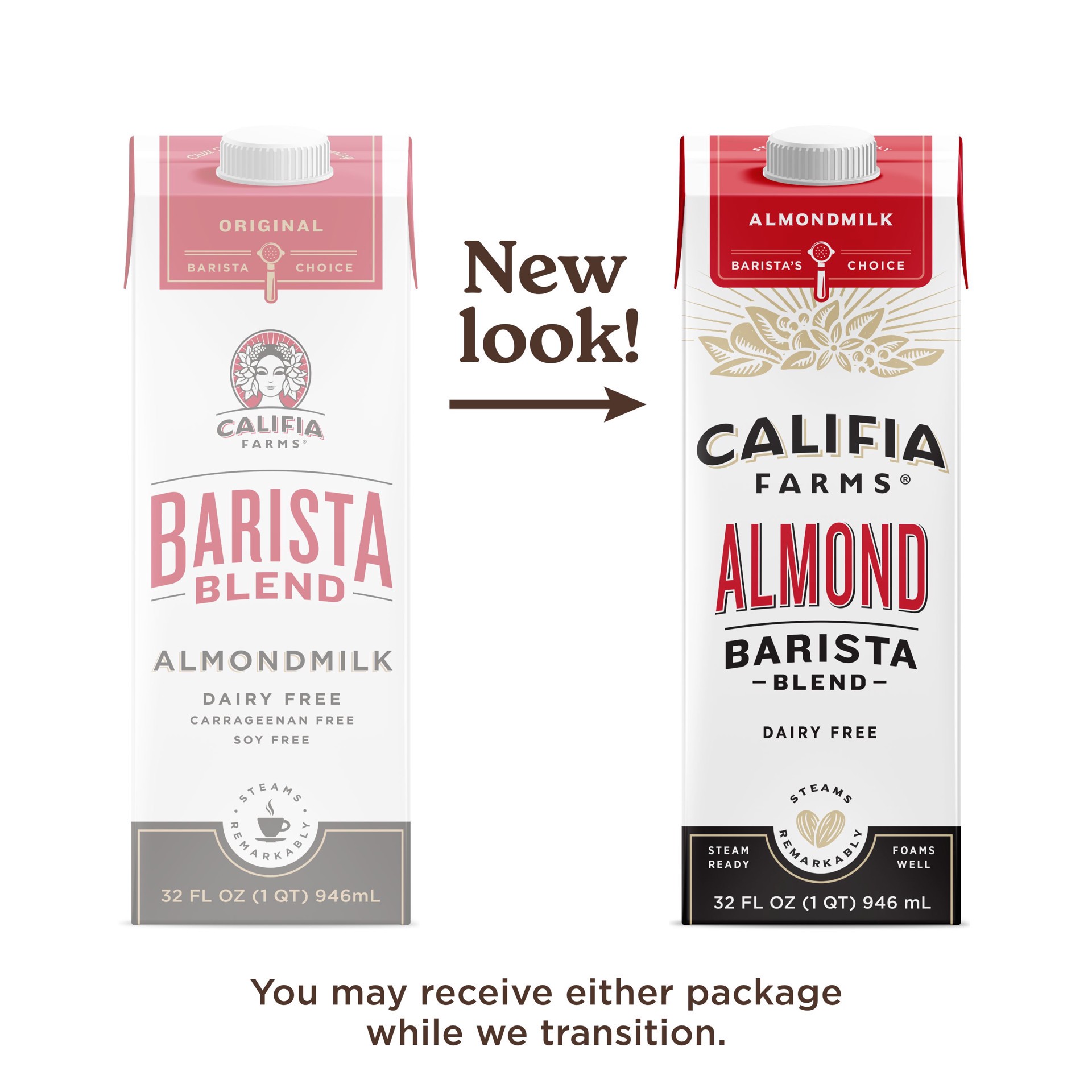 slide 5 of 6, Califia Farms Barista Blend Almondmilk, 32 fl oz