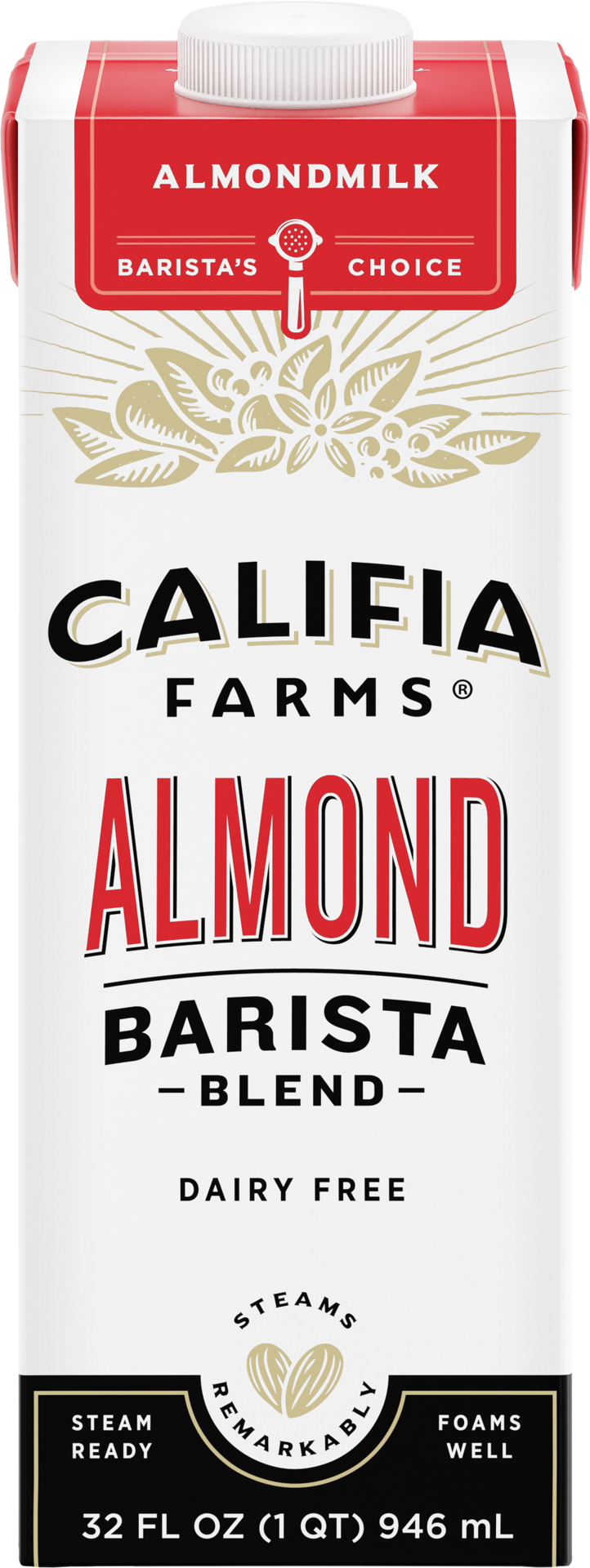 slide 1 of 6, Califia Farms Original Almond Barista Blend Almond Milk, 32 fl oz