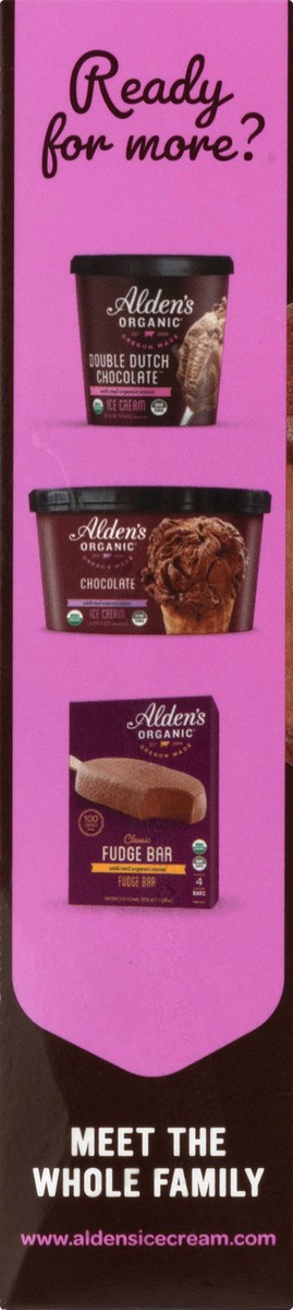 slide 7 of 12, Aldens Organic Organic Chocolate Chip Ice Cream Sandwiches, 14 fl oz