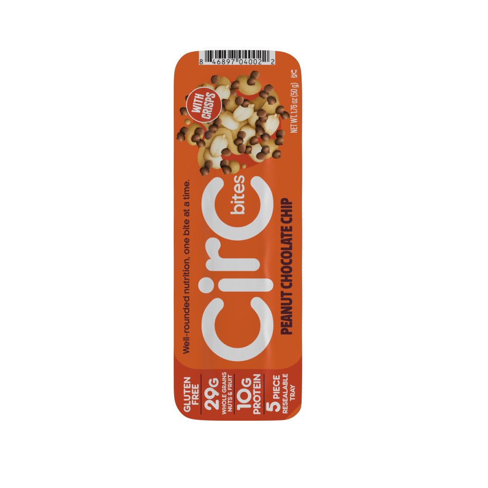 slide 2 of 4, Circ Bites Peanut Chocolate Chip High Protein Energy Bar, 1.76 oz
