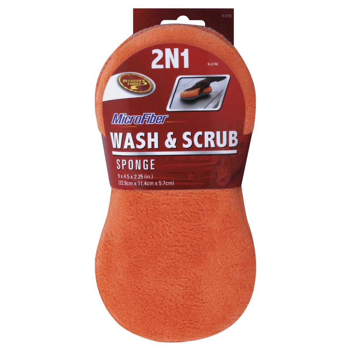 slide 3 of 3, Detailer's Choice Wash & Scrub Sponge 1 ea, 1 ea